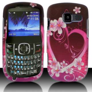 Pantech Link II 2 P5000 Purple Love Hard Case Phone Cover  