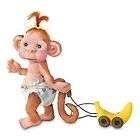 Monkey Toddles Figurine doll with Banana Mobile