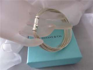 Tiffany & Co. Germany 30 Strand Wire Sterling Silver Bangle Bracelet