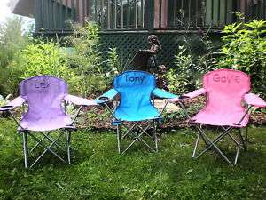 Personalized Kids Camping/Beach Chair  