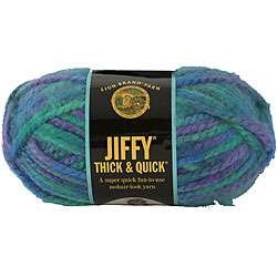 Lion Brand Jiffy Thick & Quick Green Mountains Yarn  