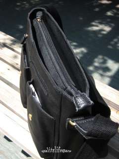 New Mens Real leather shoulder bag Messenger Bags Briefcases Black 