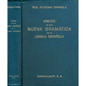   Nueva Gramatica De LA Lengua Espanola (9788423947621) Real Academia