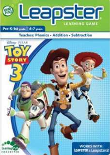 Leapster Explorer Toy Story 3 Learning Game   By LeapFrog 