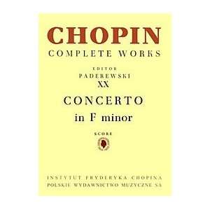  Concerto No.2 in F Minor Musical Instruments