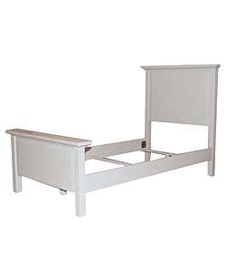 Kylie White Twin Bed  