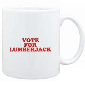    Mug White  VOTE FOR Lumberjack  Sports