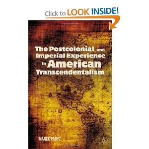   in American Transcendentalism (9780230338746) Marek Paryz Books