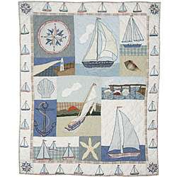 Nautical Throw Blanket  