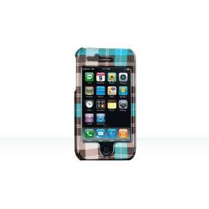  iPhone 3G Crystal Case (Blue Check) 