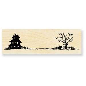  Scaryscape   Rubber Stamps Arts, Crafts & Sewing