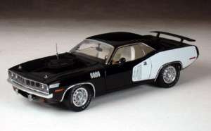18 1971 Plymouth Cuda Black 440 6  
