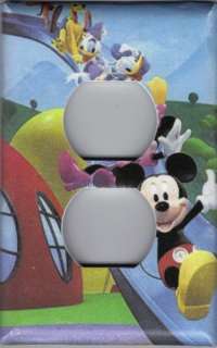 OUTLET PLUG COVER DISNEY MICKEY MOUSE CLUBHOUSE  