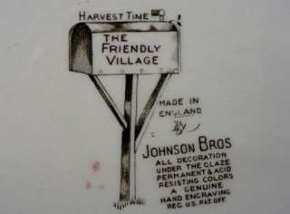 Johnson Brothers Friendly Village 13inch Oval Platter  