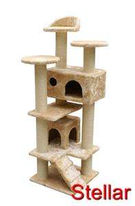 52  CAT pet FURNITURE CONDO TREE PET HOUSE SCRATCHPOST HIGH quality 