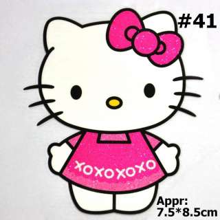   hellokitty super collection iron on transfer patch for clothes  