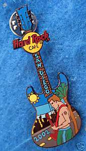 SAN DIEGO STREET MUSICIAN GUITAR Hard Rock Cafe PINS LE  
