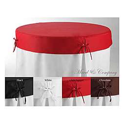 Betty Topper 72 inch Round Fitted Tablecloth  