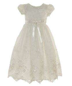 Rare Editions Boutique Little Girls Ivory Dress  