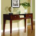Emmie Tobacco Oak 2 drawer Console Table