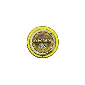  United States Army Neon Clock   14 inch Diameter