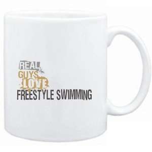   White  Real guys love Freestyle Swimming  Sports