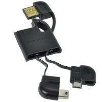 Scosche flipSYNC USB 2.0 to Micro B/Mini B USB Keychain Cable   Charge 