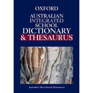   School Dictionary & Thesaurus (9780195516265) Anne Knight Books