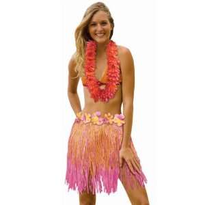  Lets Party By Amscan Adult 31 Two Tone Pink / Orange Hula 