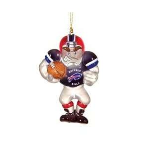 Buffalo Bills Acrylic Football Player 3.5 Ornament  