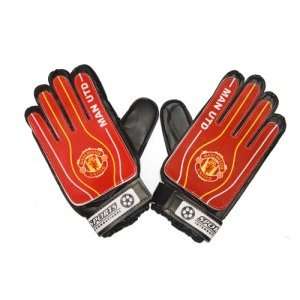   Manchester United PU Leather Soccer Goalkeeper Glove