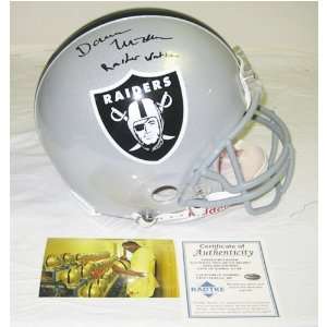 Darren Mcfadden Autographed Raiders Proline Helmet  Sports 