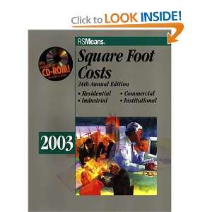  Square Foot Costs 2003 (Means Square Foot Costs 
