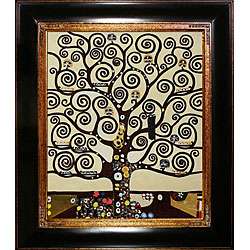 Gustav Klimt Tree of Life Canvas Art  