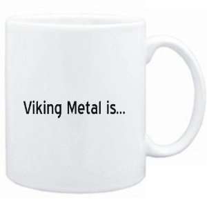 Mug White  Viking Metal IS  Music 