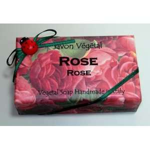 Alchimia Handmade Vegetal Fragranced Bath Soap   Rose (Made In Italy)