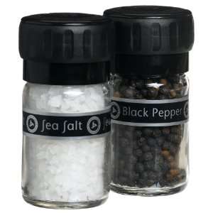 Cape Herb Salt & Pepper Shaker Grinder  Mini, 3.33 Ounce Bottle