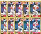 Pete Rose 1987 Topps #200 10 card lot
