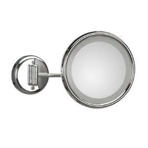 Lucciolo Wall Mount Magnifying Cosmetic Mirror with Lighting Power 