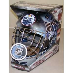 Franklin Edmonton Oilers Street Hockey Goalie Mask   Edmonton Oilers 