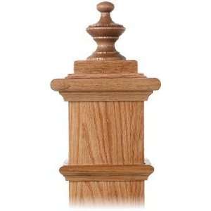    LJ 9006 Beech Alladin Finial for Box Newels