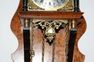 Antique beautiful Dutch Sallander clock   Special and big  