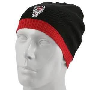 Top of the World North Carolina State Wolfpack Black Ice Knit Beanie 