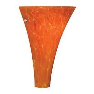   Sconce Color Tahoe Pine Amber, Finish Chrome, Bulb Type Fluorescent