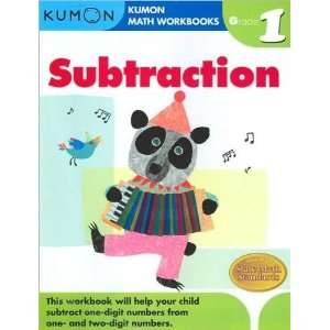  by Kumons Grade 1 Subtraction (Kumon Math Workbooks 