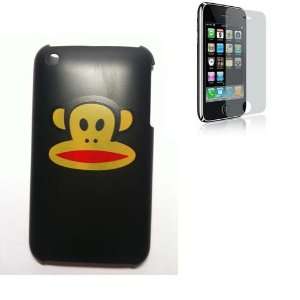 Black Monkey Designer Snap Slim Hard Protector Case Back Cover+ Screen 
