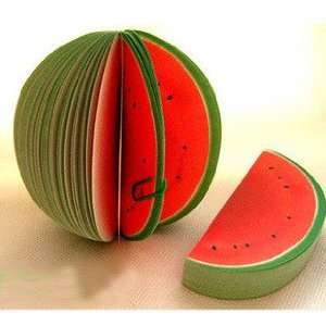   Creative watermelon note Bring fun to your office 