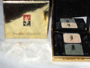 YVES SAINT LAURENT OMBRE DUO EYE SHADOW *#7GOLD/GREEN**  