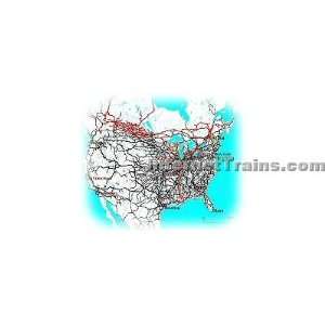  Railway Station US Railroad Map Software For Windows Toys 