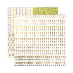  Springtime Double Sided Cardstock 12X12 Whimsy Scallop 